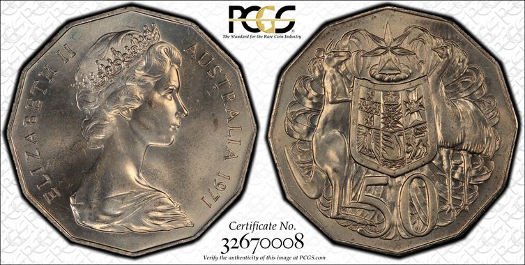 Cert 32670008 - Coin Image