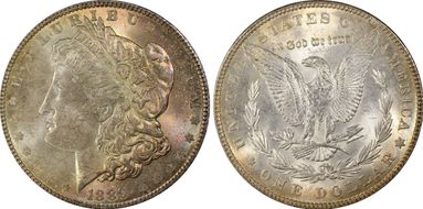 1889 $1 MS64+