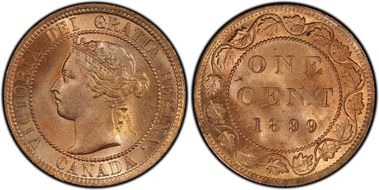 1899 1C RP9 MS64RD