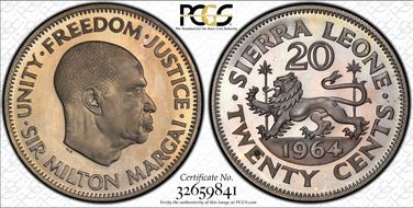 1964 20C KM-20 PR66CAM