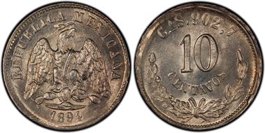 1894-Ga S 10C KM-403.4 MS64