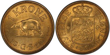 1926 HCN GJ Krone MS65