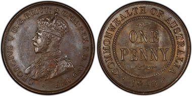 1933 (m) 1D MS65BN