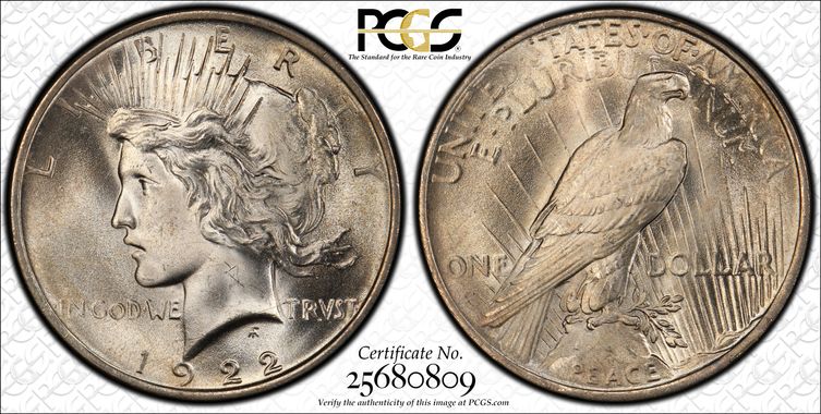 Cert 25680809 - Coin Image