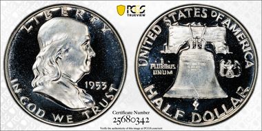 1953 50C PR67DCAM