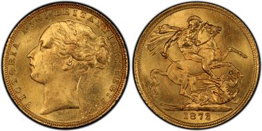 1872-M Sov S-3857 St. George MS63