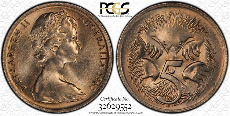 Cert 32629552 - Coin Image