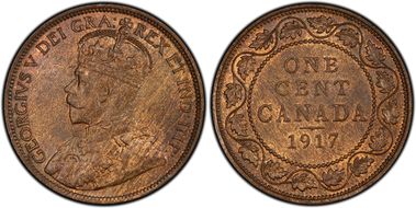 1917 1C MS64RB