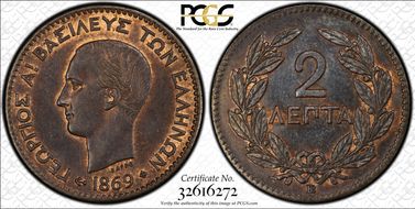 1869-BB 2 Lep MS63BN
