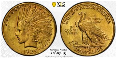 1926 $10 MS63