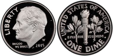 2015-W 10C Silver March of Dimes Set PR69DCAM