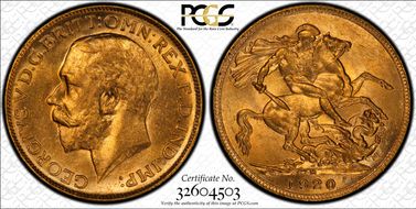 1920-M Sov S-3999 MS62