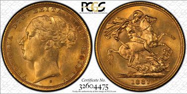 1887-S Sov S-3858E St. George MS63