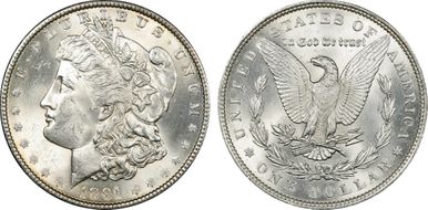 1891 $1 MS64