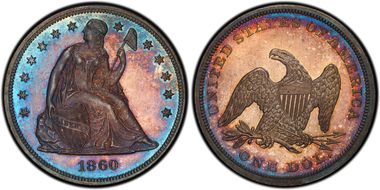 1860 $1 PR66