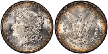 1881-S $1 MS64