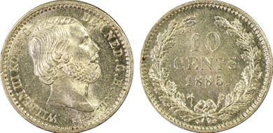 1885 10C MS63