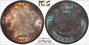 1886 $1 MS65