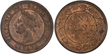 1899 1C RP9 AU58BN