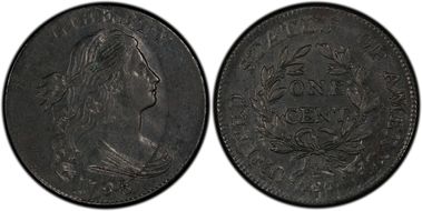 1798 1C S-174, Second Hair Style N1BN