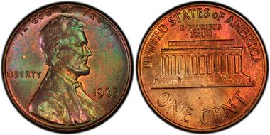 1963 1C MS64BN
