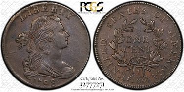 1798 1C S-181 AU50+ BN