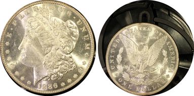 1886 $1 MS64