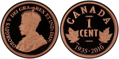 2010 1C Voyager - 75th Anniv. PR69DCAM