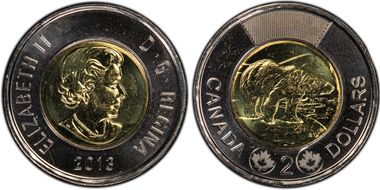 2013 $2 MS64