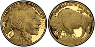 2011-W $50 American Buffalo .9999 Fine Gold PR69DCAM