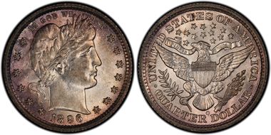 1896-O 25C AU58