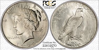 1923 $1 MS65