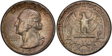 1951 25C MS67+