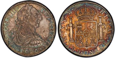 1790-Mo FM 8 R Calico-952 CAROLUS IIII AU55