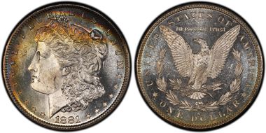 1881-S $1 MS65