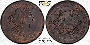 1802 1C S-228 1/000 MS65RB