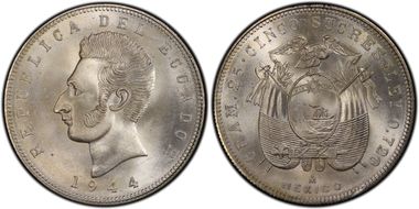 1944-Mo 5 Suc KM-79 Ag MS65