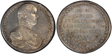 1822 Medal Grove-28a Ag Guadalajara AU58