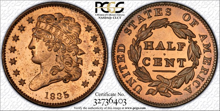 Cert 32736403 - Coin Image