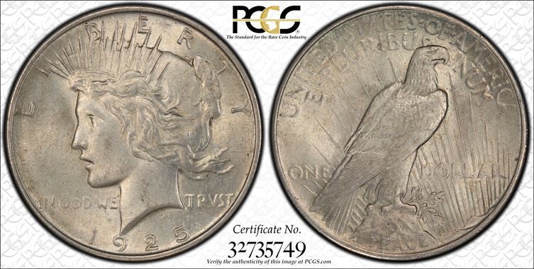 Cert 32735749 - Coin Image