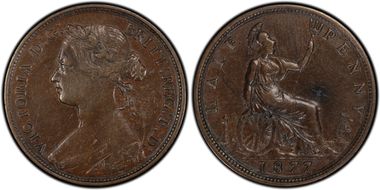 1877 1/2D S-3956 VF35BN