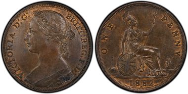 1882-H 1D S-3955 MS62BN