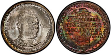 1946 50C Booker T. Washington MS64