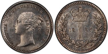 1867 1D Mdy S-3920 PL64