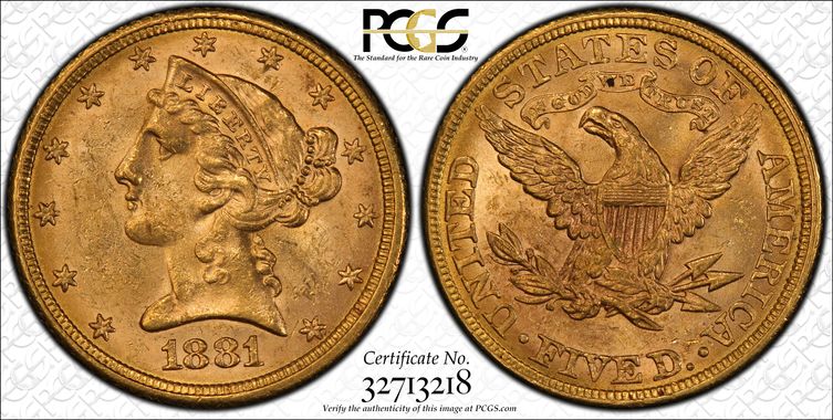 Cert 32713218 - Coin Image