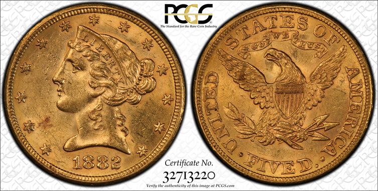 Cert 32713220 - Coin Image