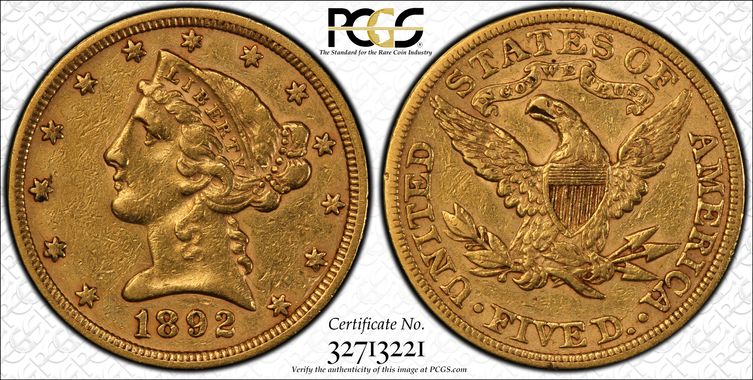 Cert 32713221 - Coin Image