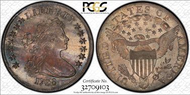 1798 $1 BB-113 MS65