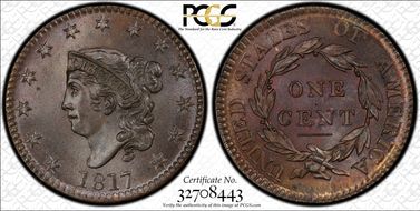 1817 1C N-13 MS66BN
