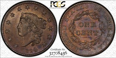 1824/2 1C N-1 MS63BN